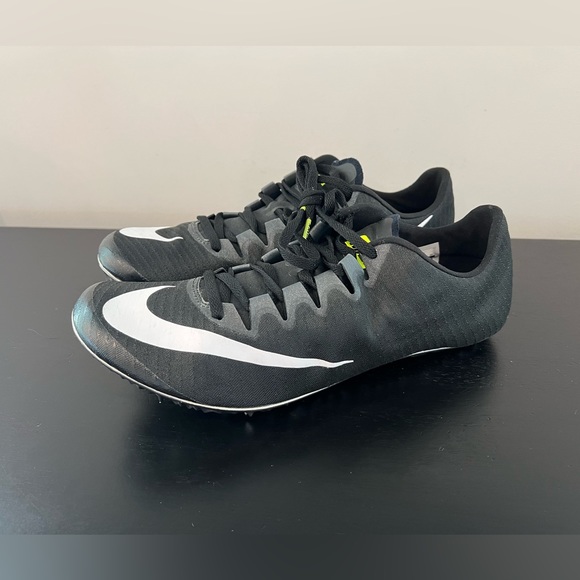black nike superfly elite track spikes